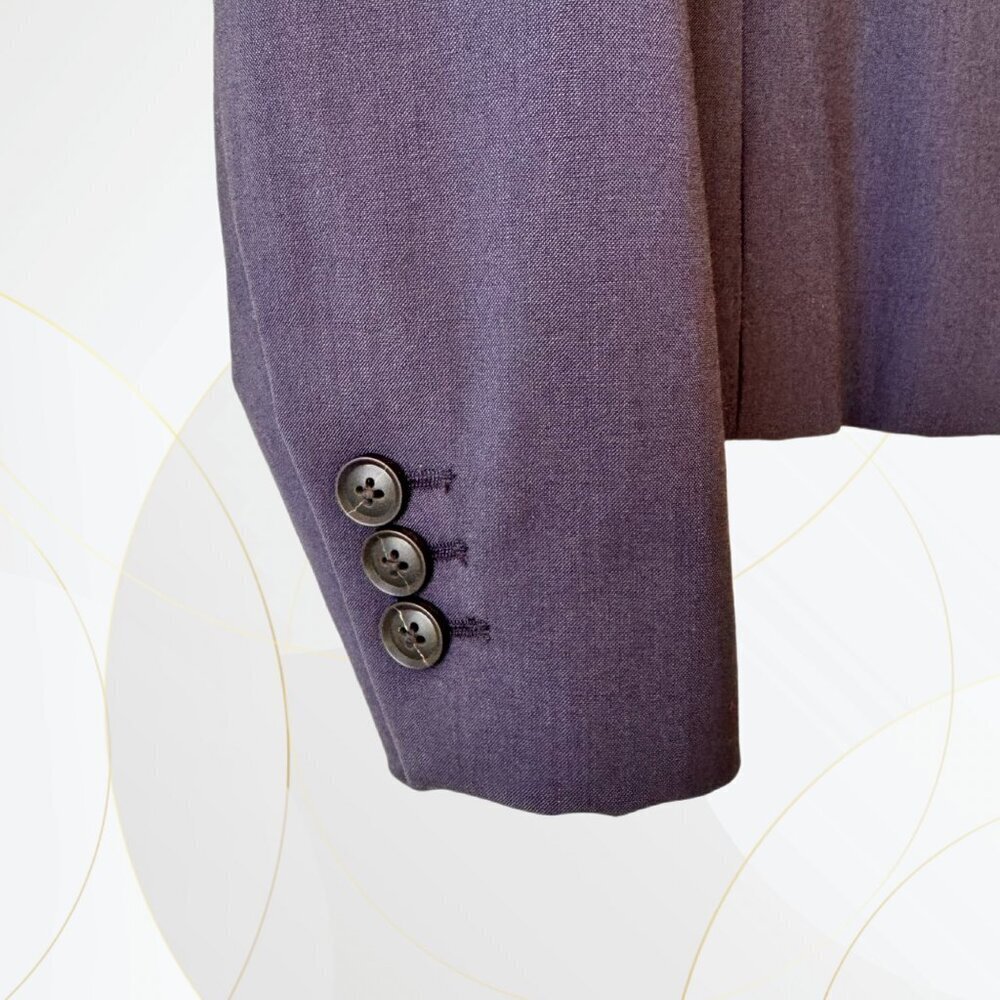 NWT Women's Banana Republic Classic Fit Marzotto Italian Wool Blend Blazer - Picture 9 of 10